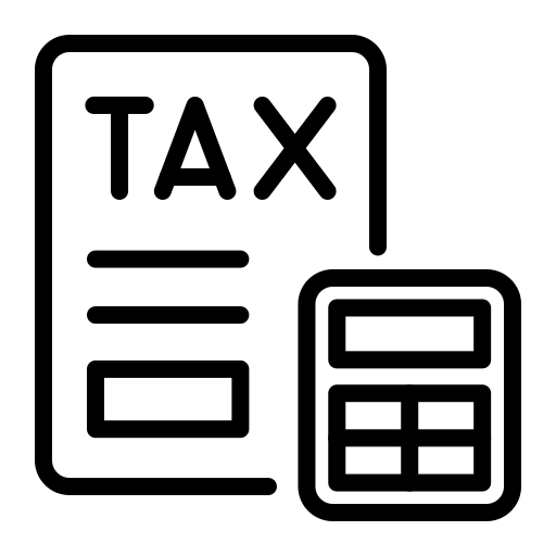 Tax Calculating Icon